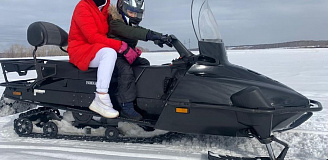 Катание на снегоходах